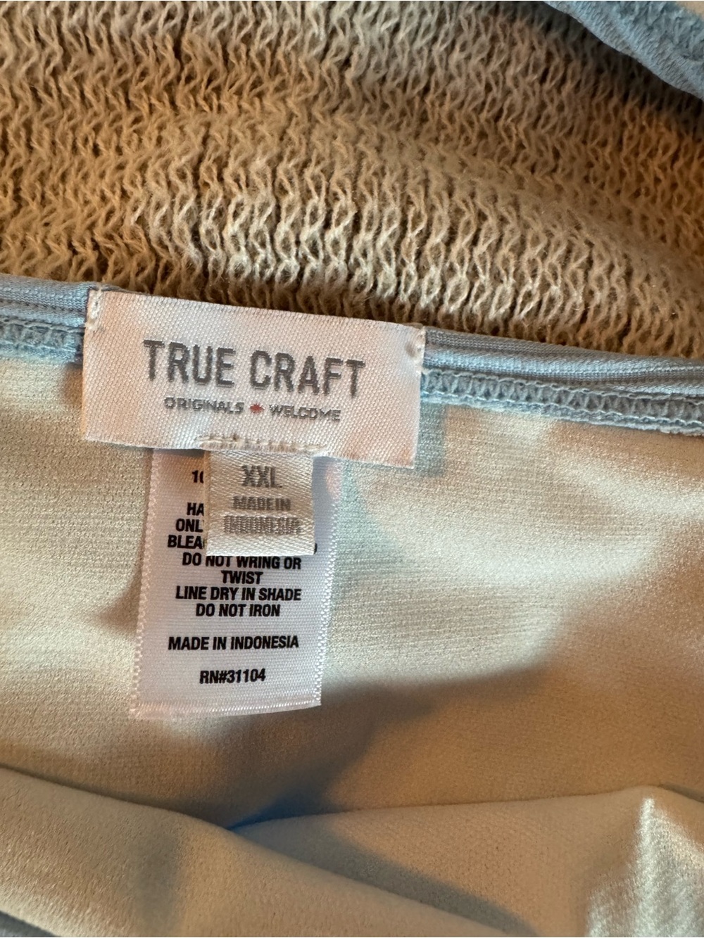 True Craft Light Blue Ribbed Bikini Set - Picture 4 of 5